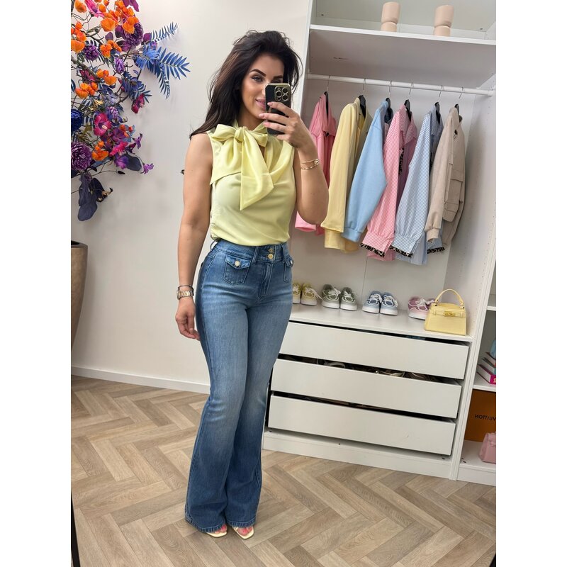 Top Provo Satin Lemonade Nikkie