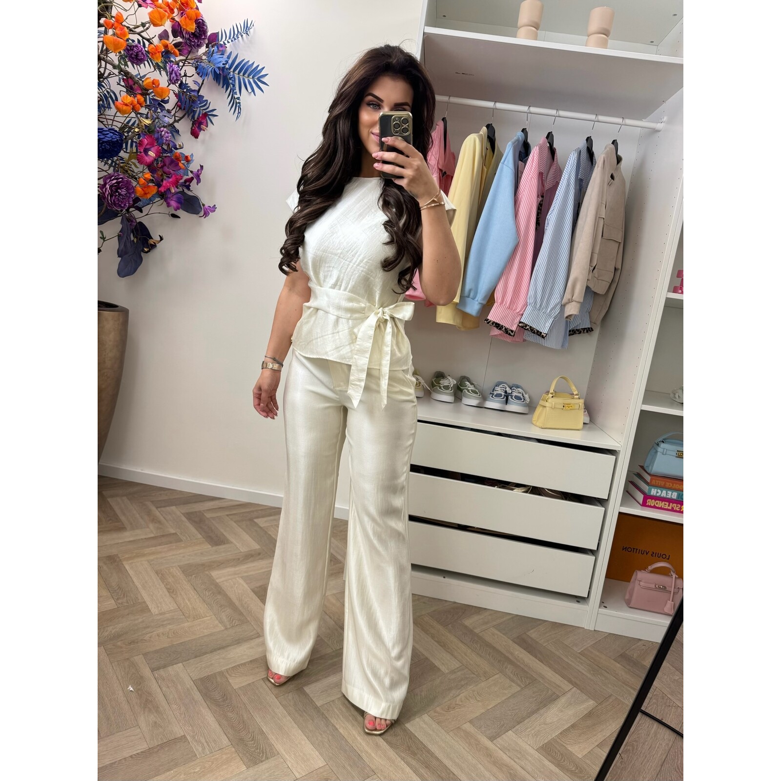 Nikkie Top Porlamar Cream Nikkie