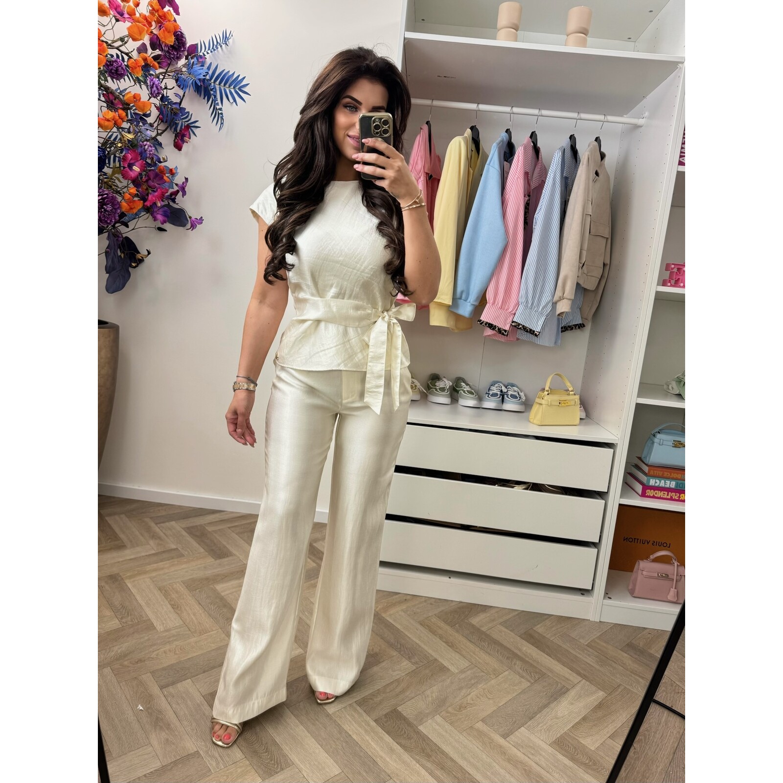 Nikkie Top Porlamar Cream Nikkie