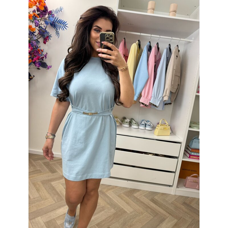 Dress Patos Smokey Blue Nikkie