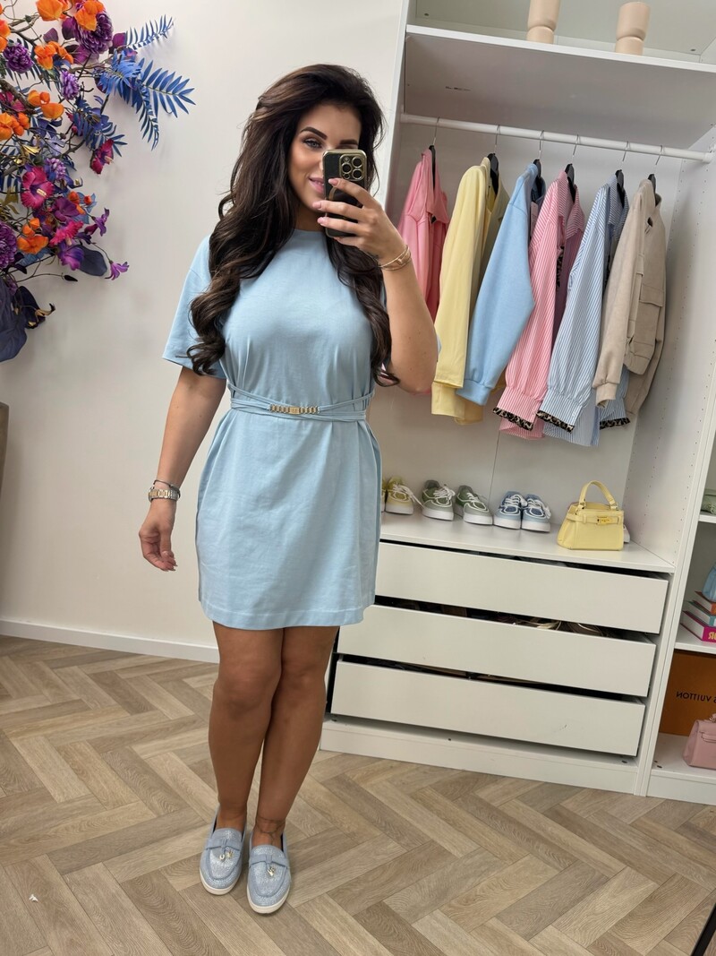Dress Patos Smokey Blue Nikkie