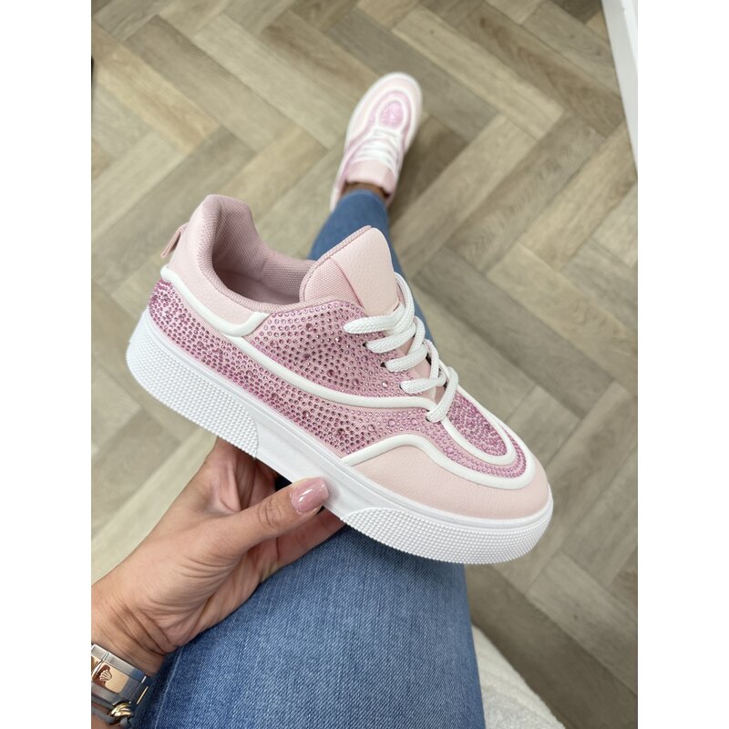 Sneakers Diamonds 9030 Pink