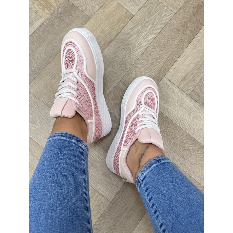 Sneakers Diamonds 9030 Pink