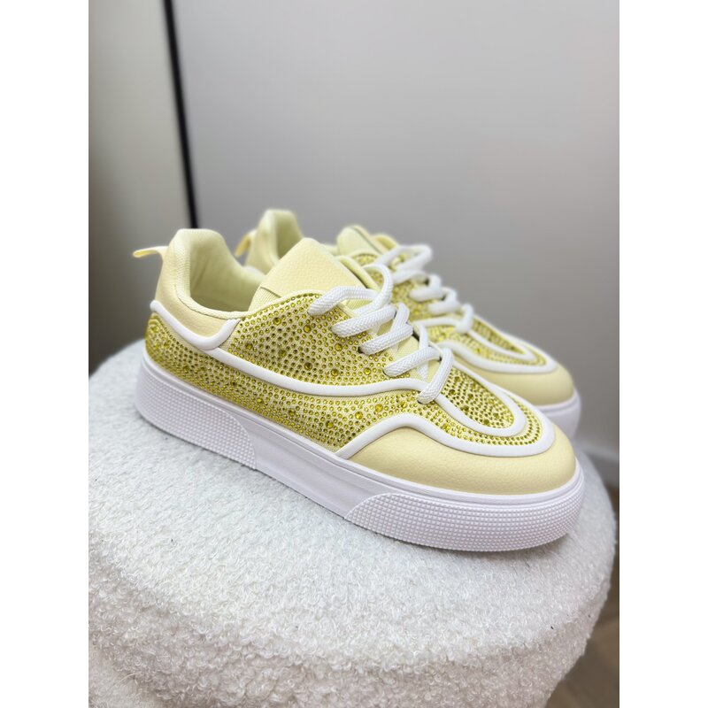 Sneakers Diamonds 9030 Yellow