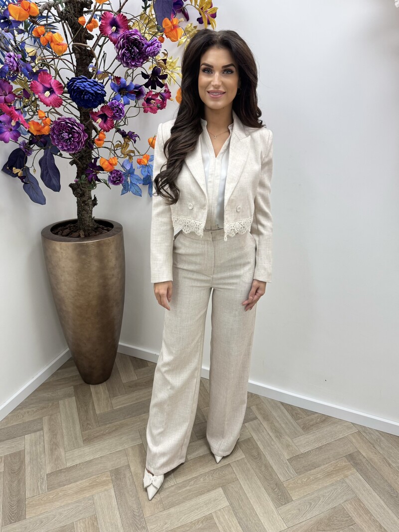 Luxe Blazer Donna V362 Beige