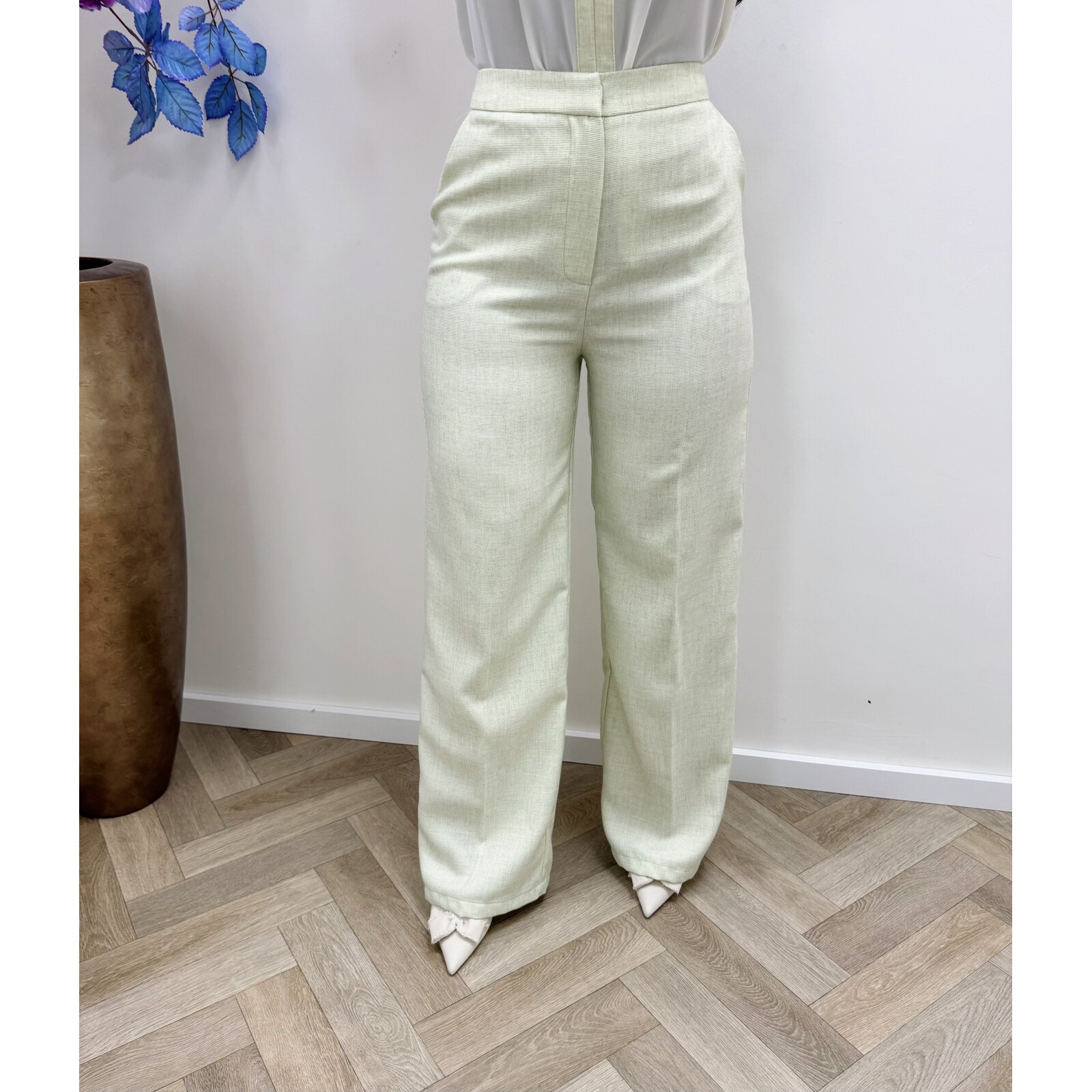 Luxe Pants Donna P994 Mint