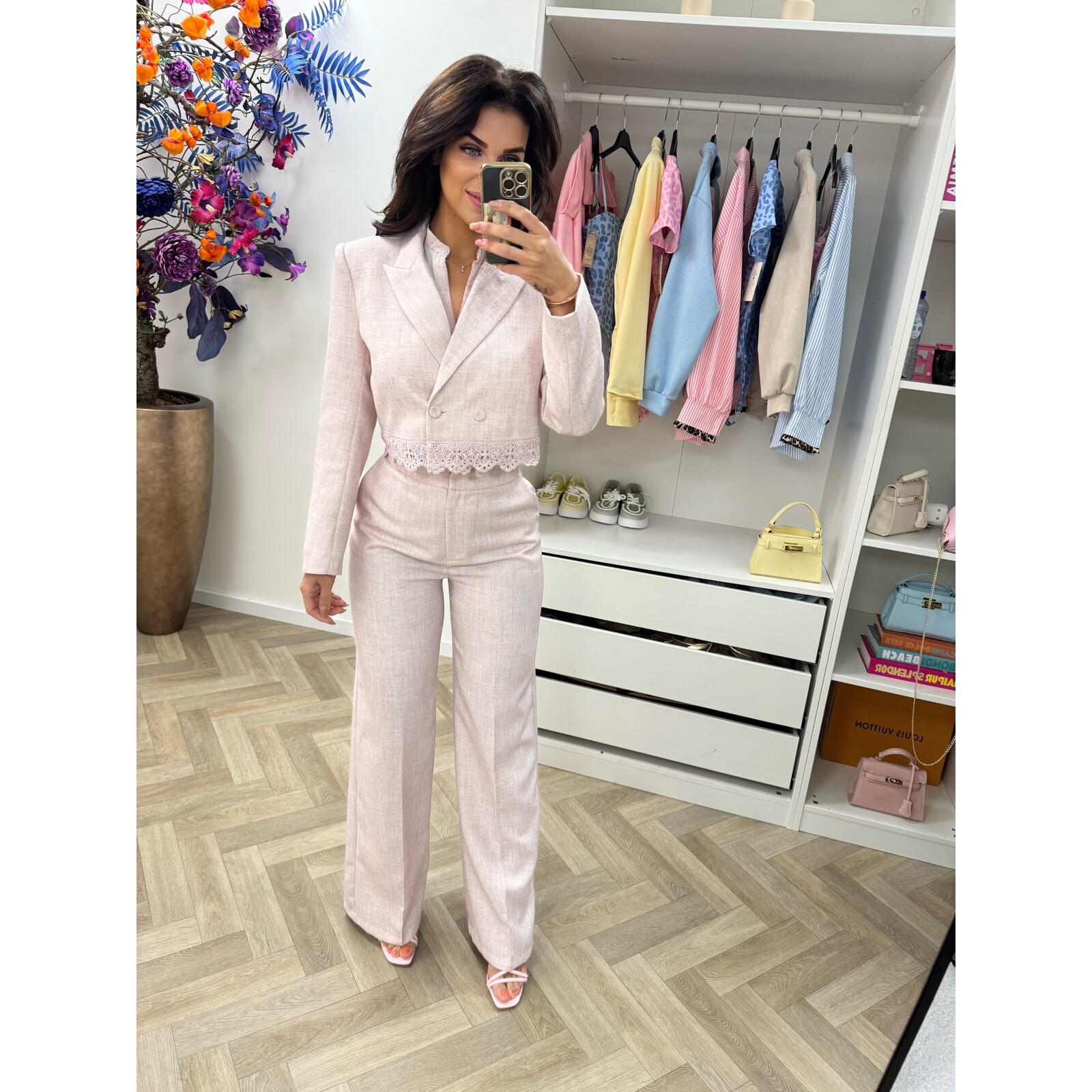 Luxe Blazer Donna V362 Pink