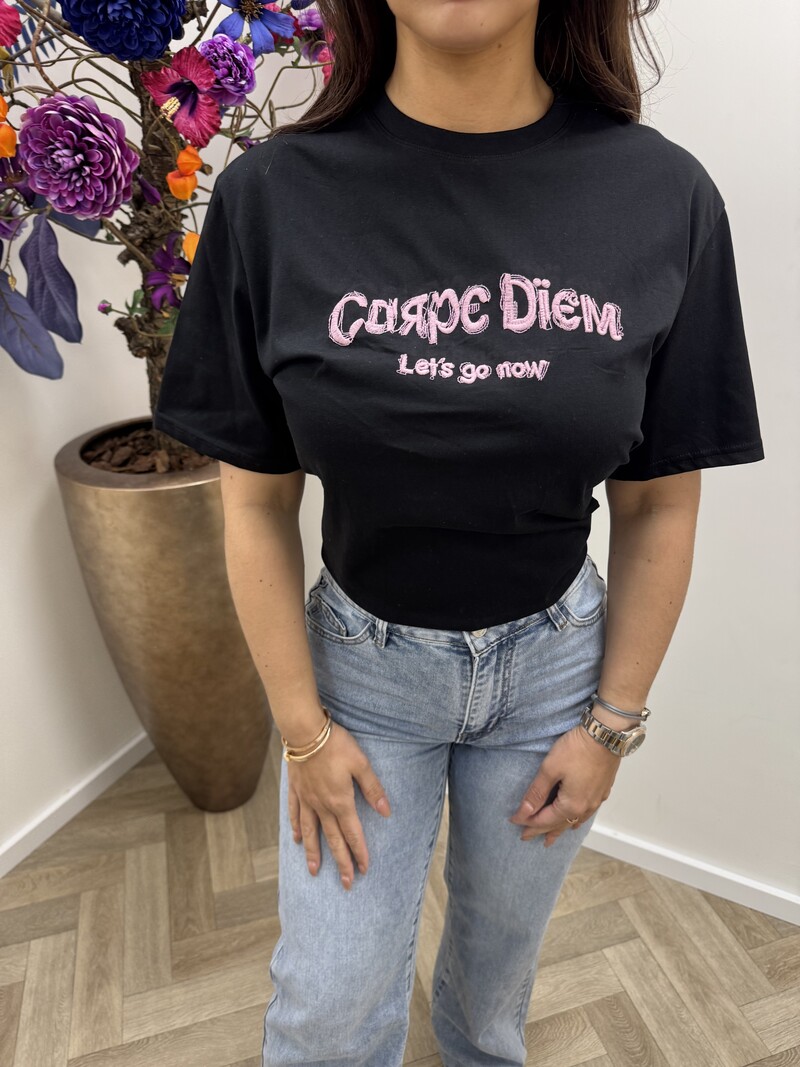 T-shirt CarpeDiem TE350 Black