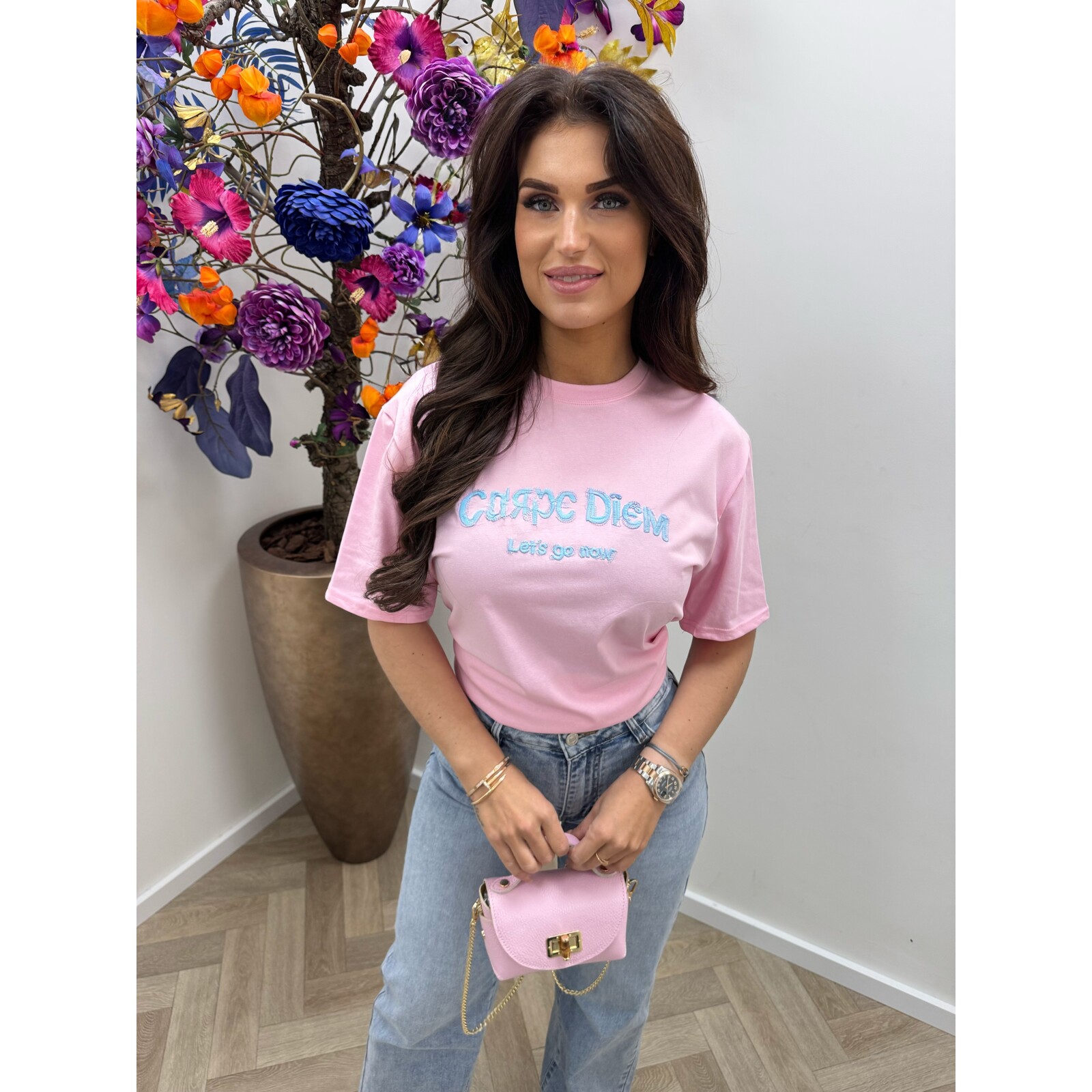 T-shirt CarpeDiem TE350 Pink