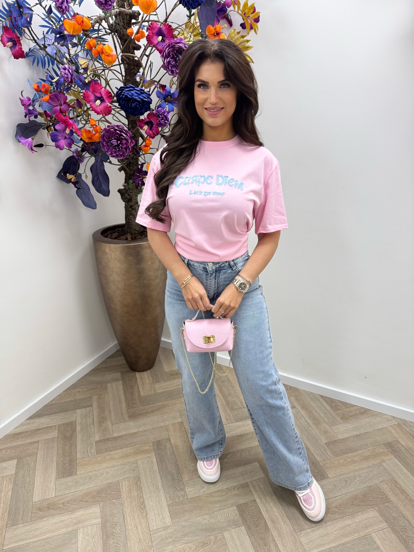 T-shirt CarpeDiem TE350 Pink