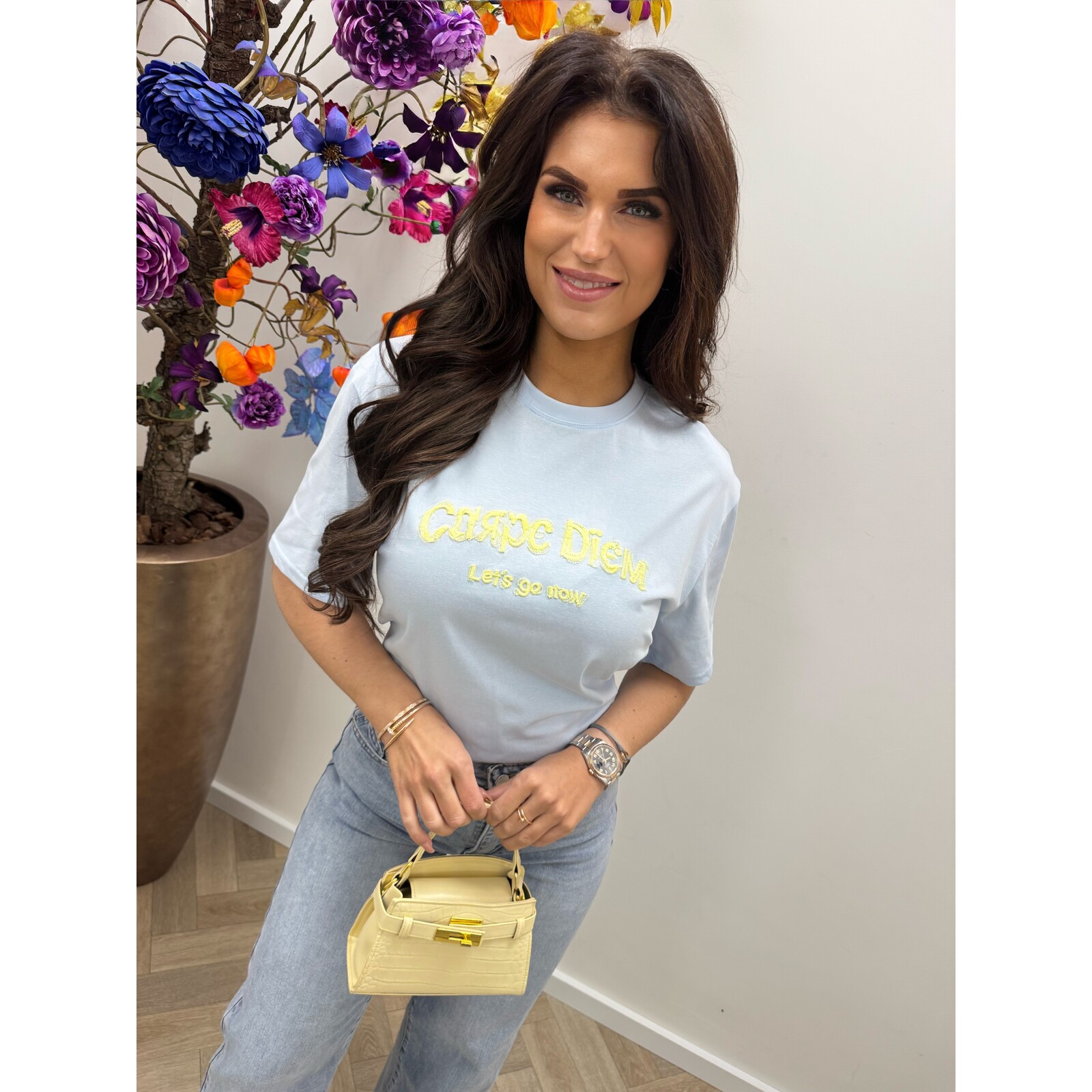 T-shirt CarpeDiem TE350 Light Blue