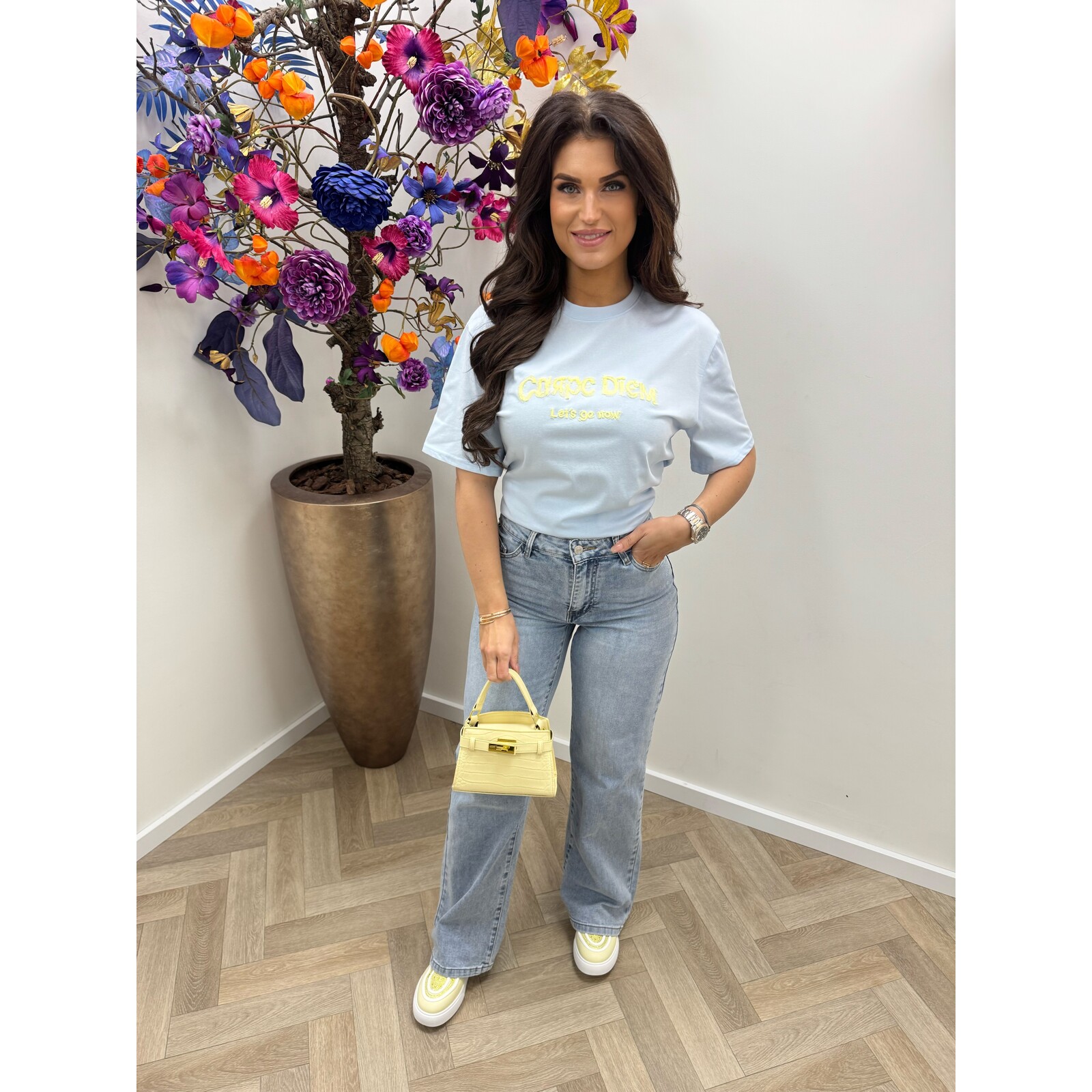 T-shirt CarpeDiem TE350 Light Blue