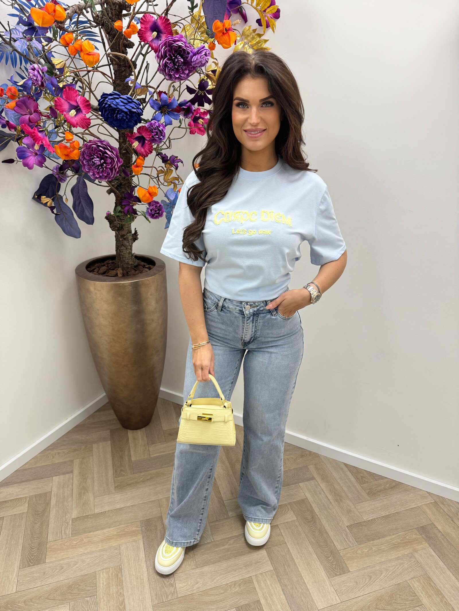 T-shirt CarpeDiem TE350 Light Blue