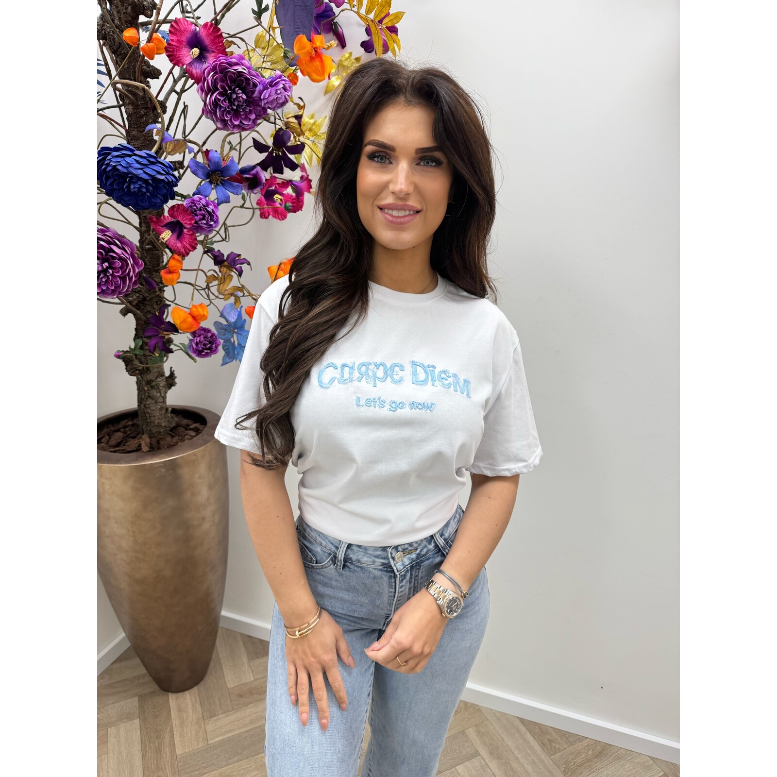 T-shirt CarpeDiem TE350 White