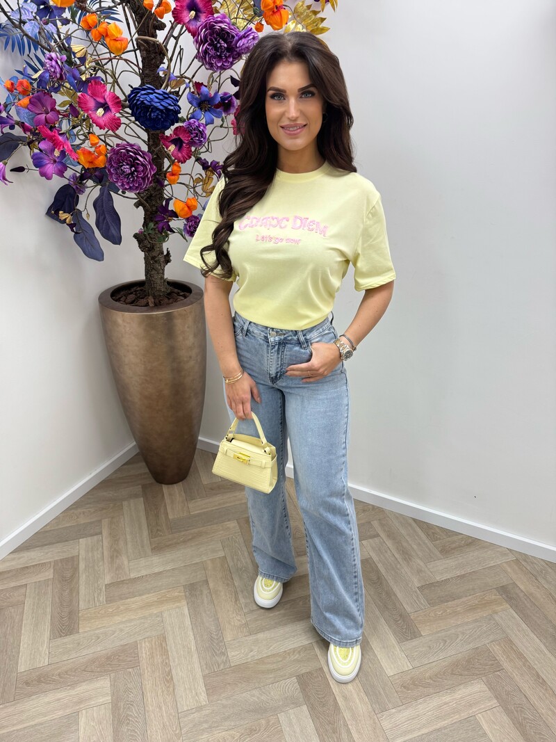 T-shirt CarpeDiem TE350 Yellow