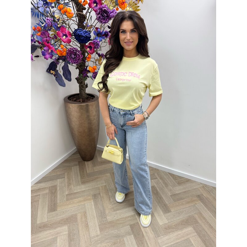 T-shirt CarpeDiem TE350 Yellow