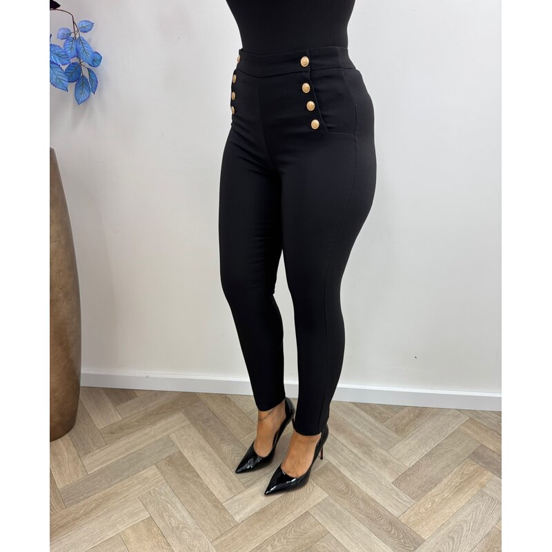 Perfect pants button Lulumary P104  Black