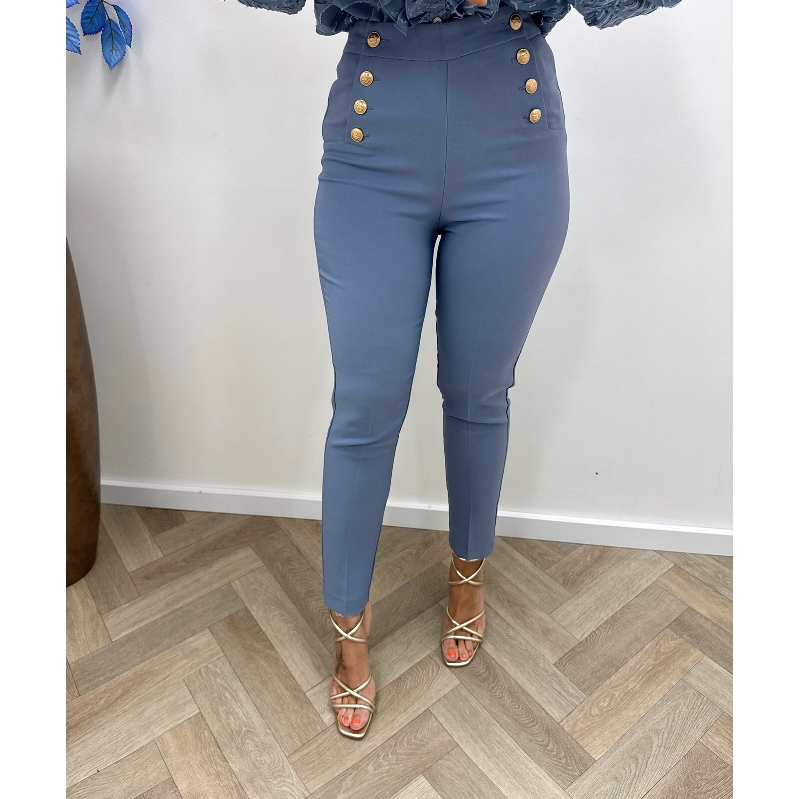 Perfect pants button Lulumary P104 Blue