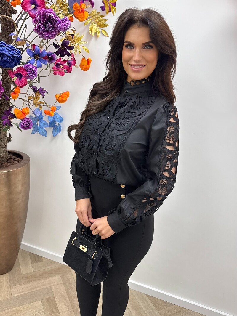 Luxury Blouse Felina VMCK0078 Black