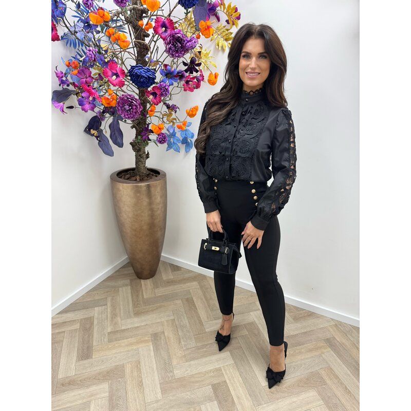 Luxury Blouse Felina VMCK0078 Black