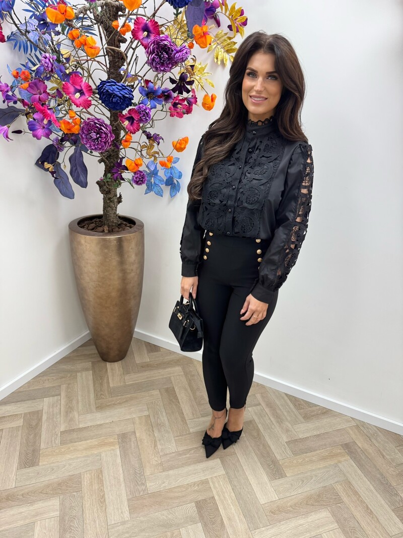 Luxury Blouse Felina VMCK0078 Black