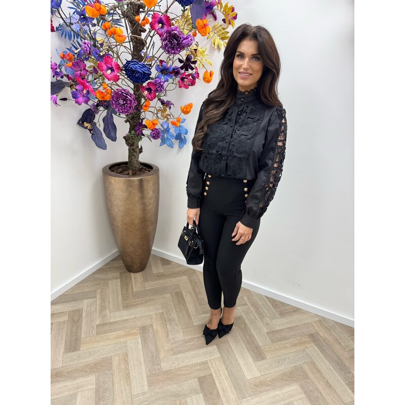 Luxury Blouse Felina VMCK0078 Black