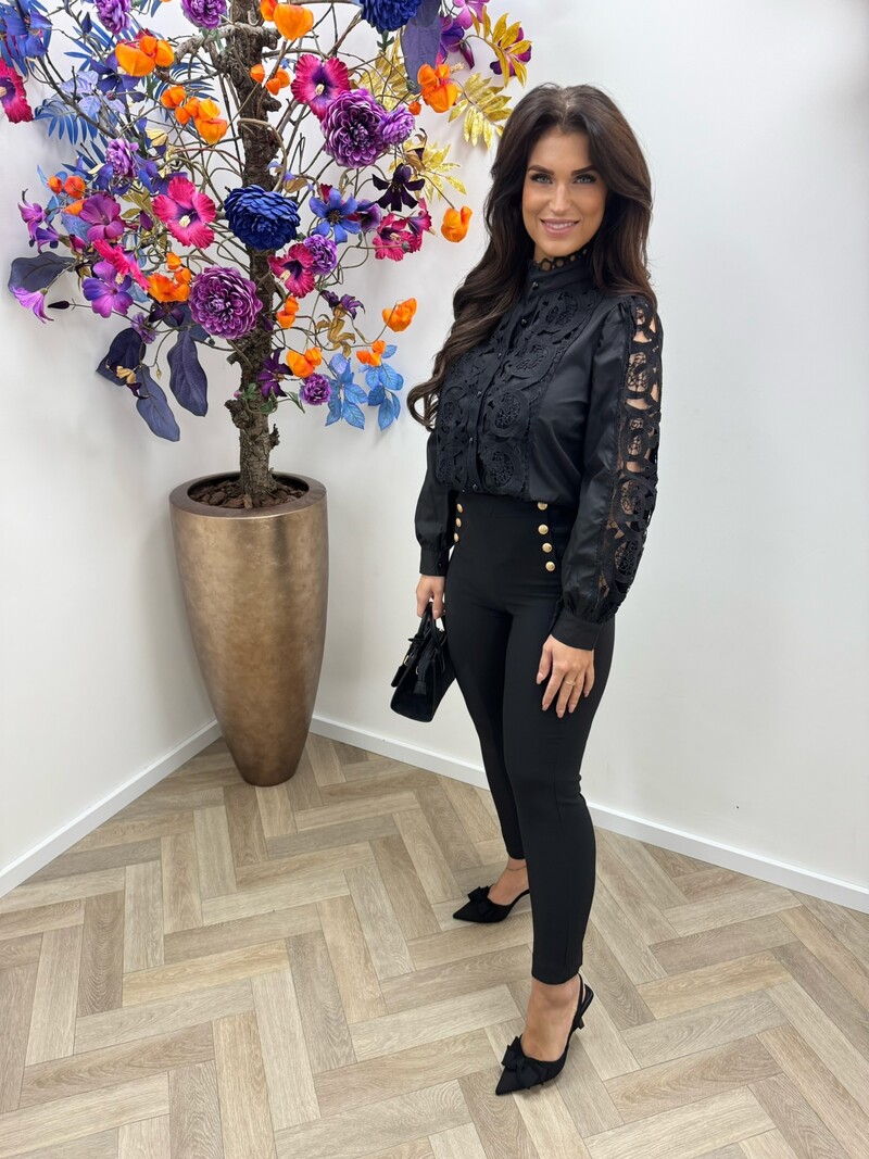 Luxury Blouse Felina VMCK0078 Black