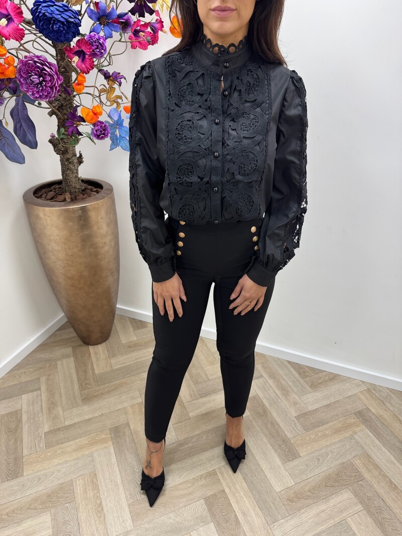 Luxury Blouse Felina VMCK0078 Black