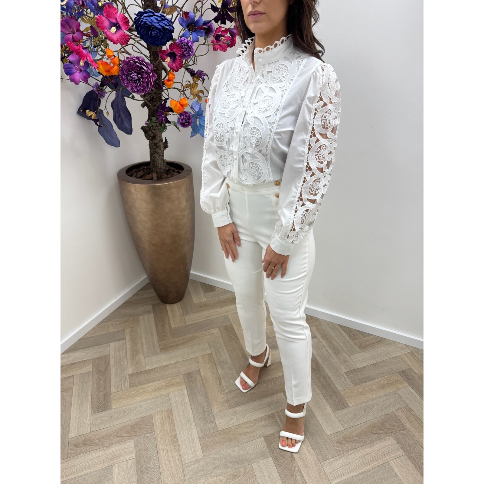 Luxury Blouse Felina VMCK0078 White
