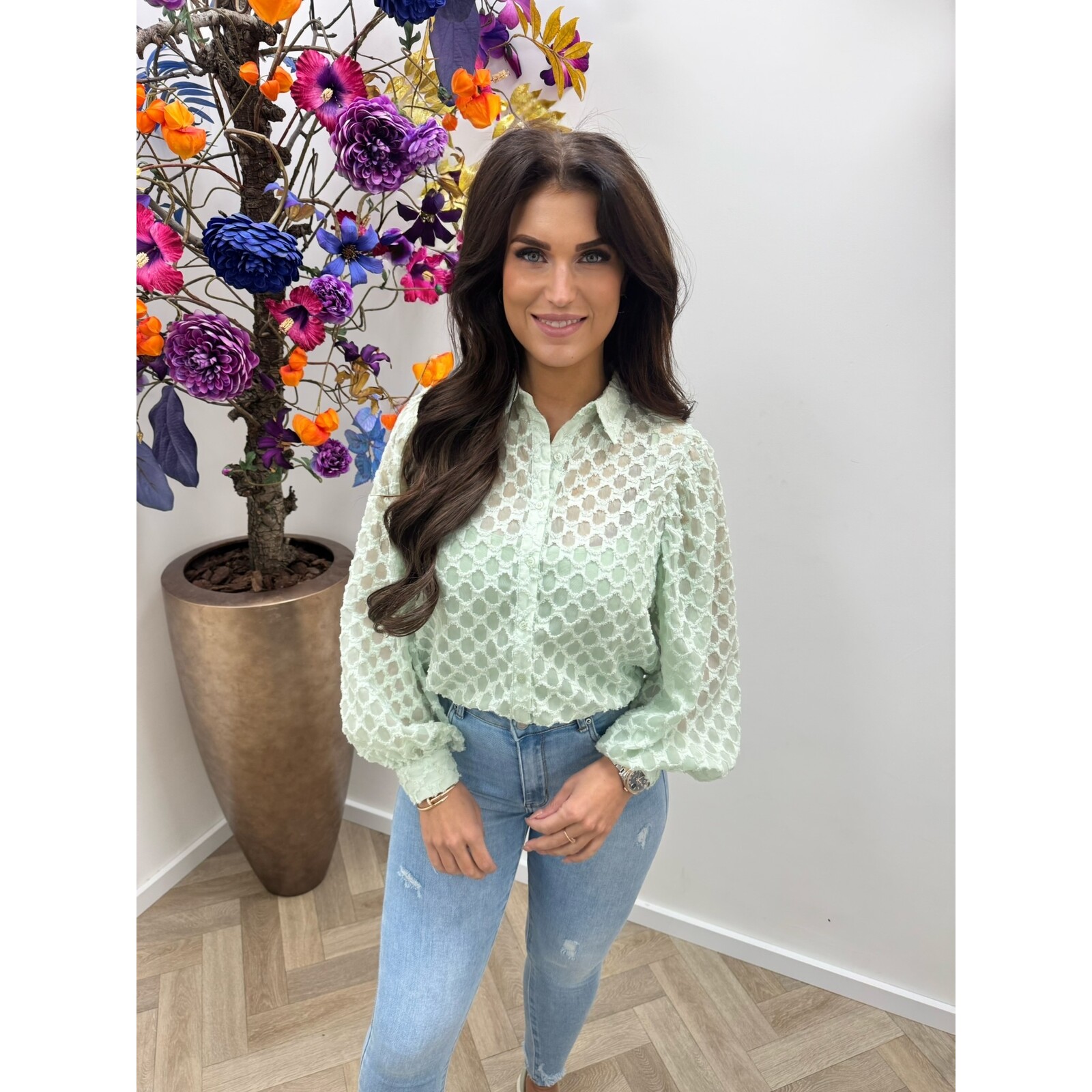 Blouse Fleur AP-2462 Mint
