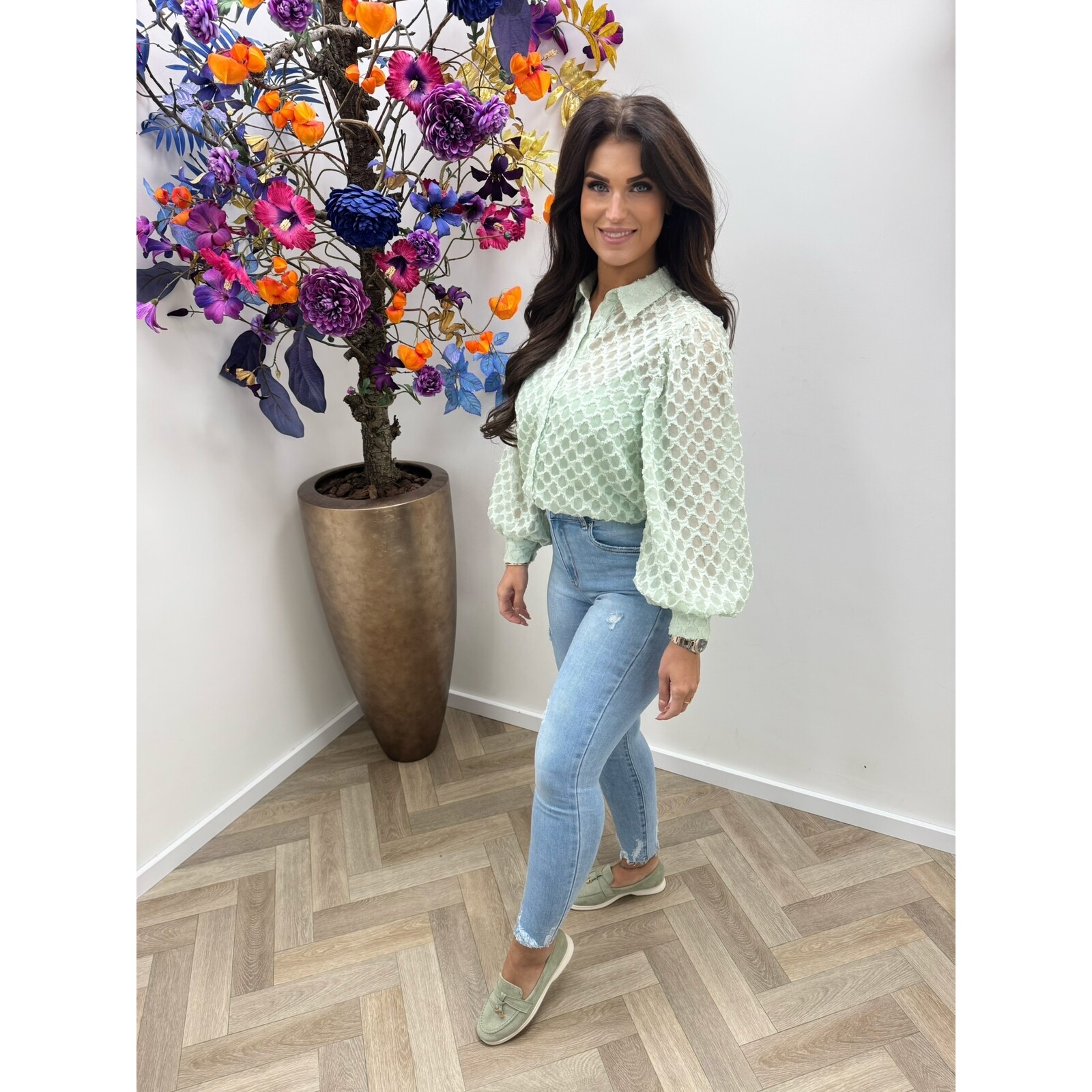 Blouse Fleur AP-2462 Mint