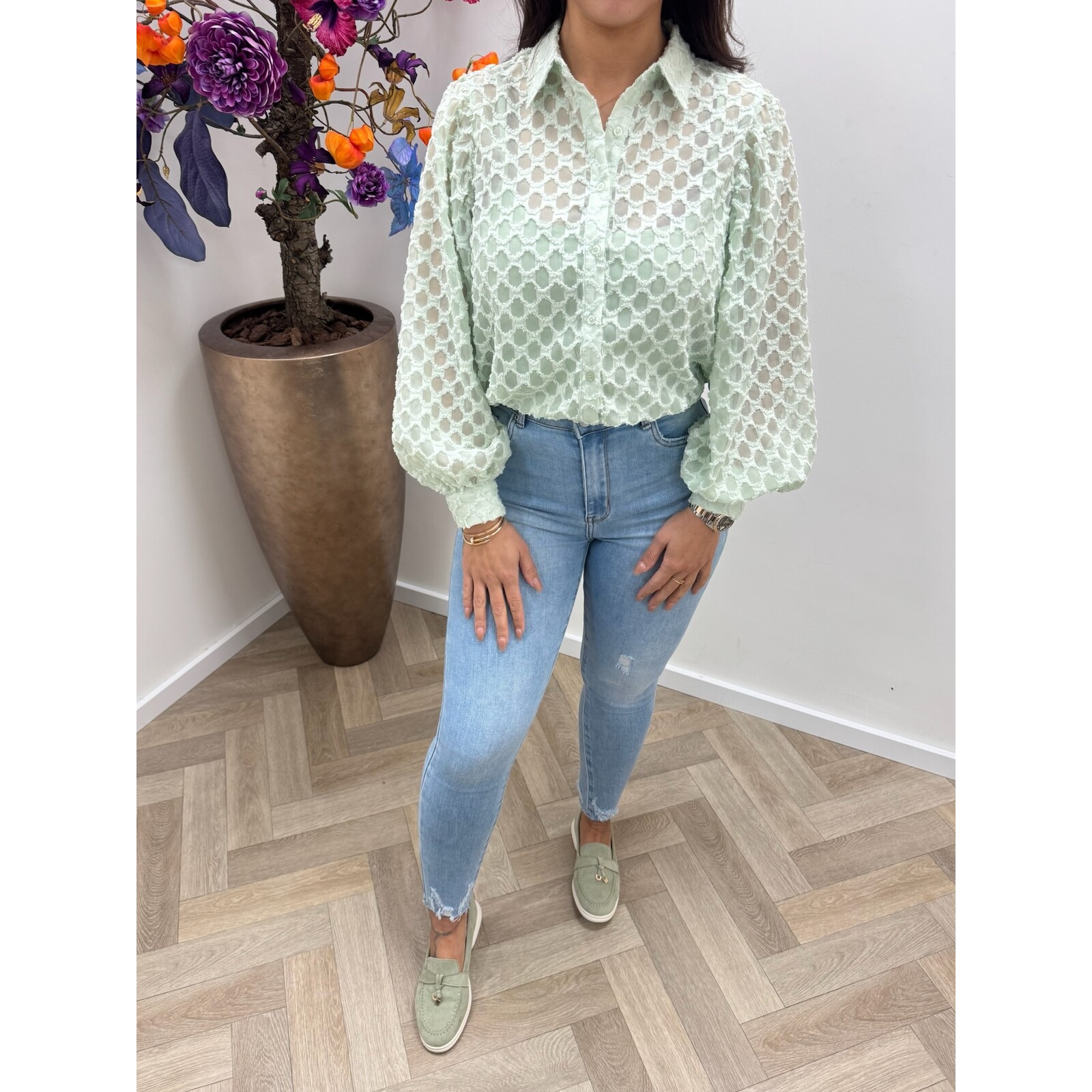 Blouse Fleur AP-2462 Mint