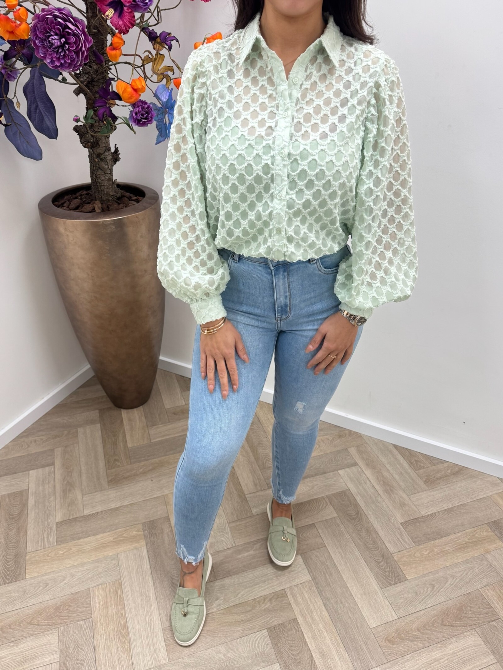 Blouse Fleur AP-2462 Mint