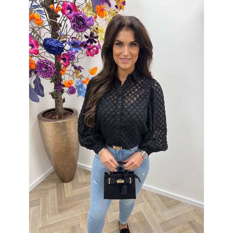 Blouse Fleur AP-2462 Black