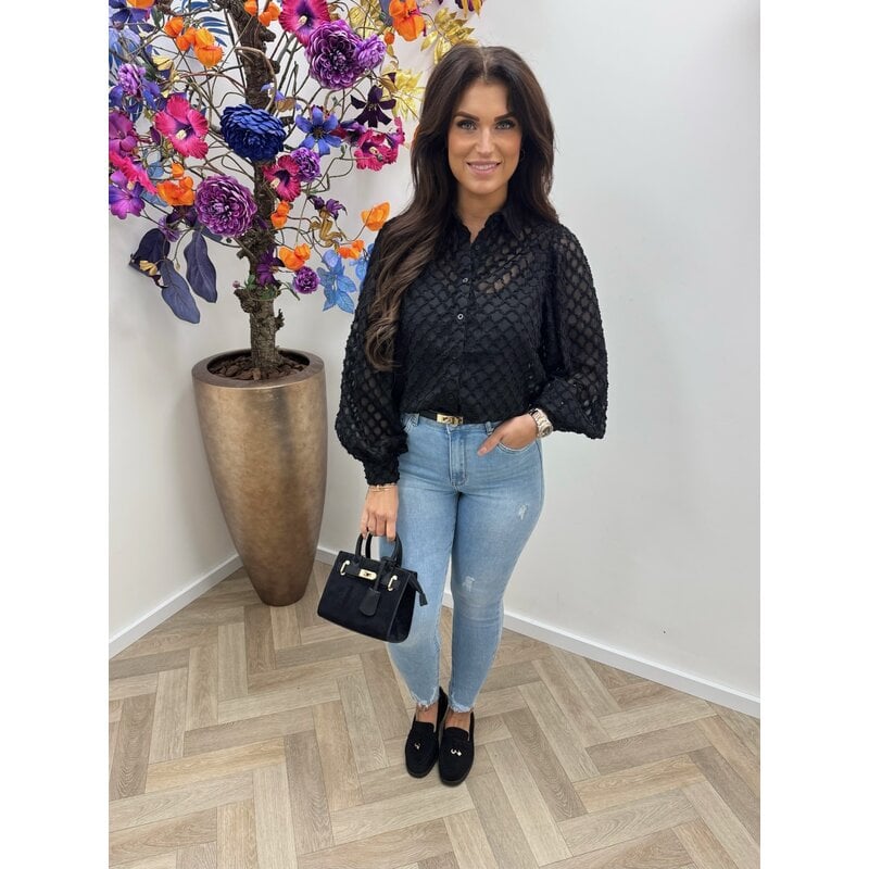 Blouse Fleur AP-2462 Black