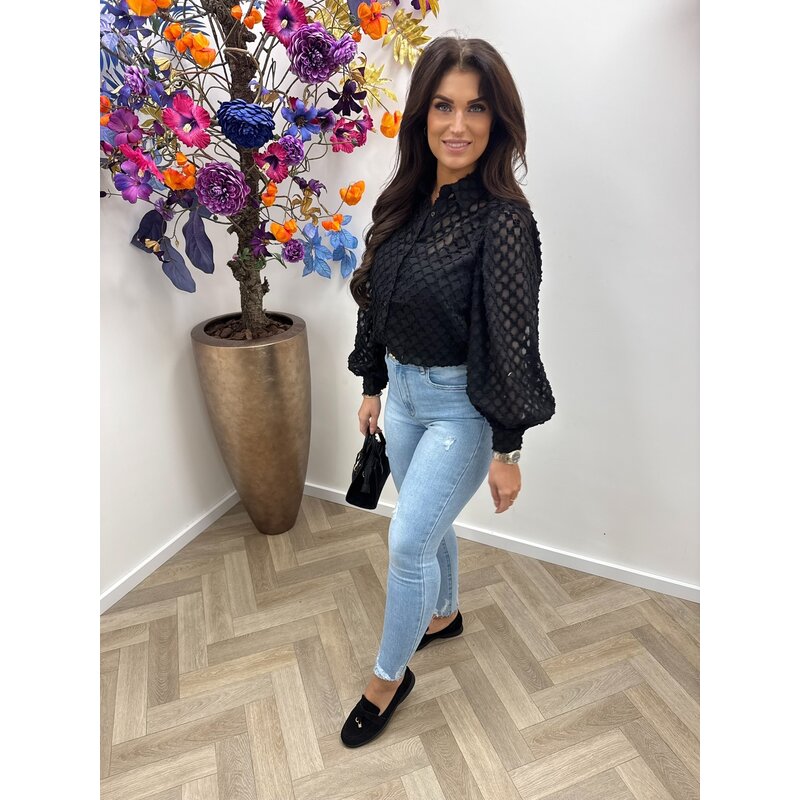 Blouse Fleur AP-2462 Black