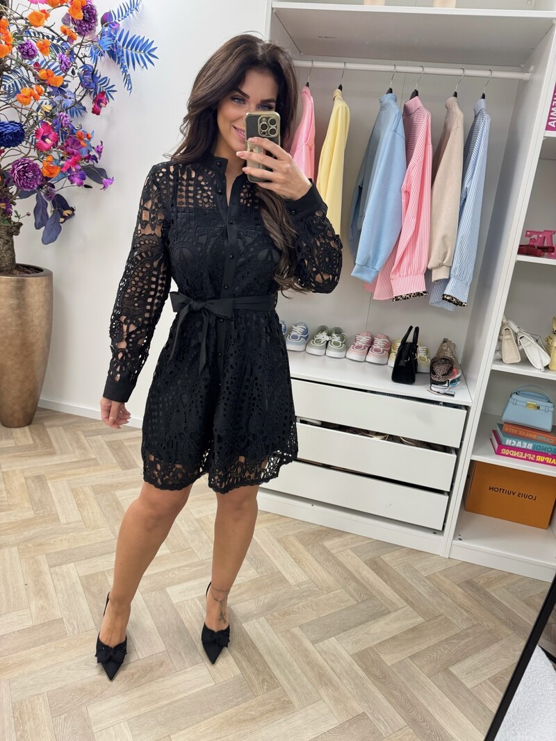 Dress Fanny Lace Black CH8211