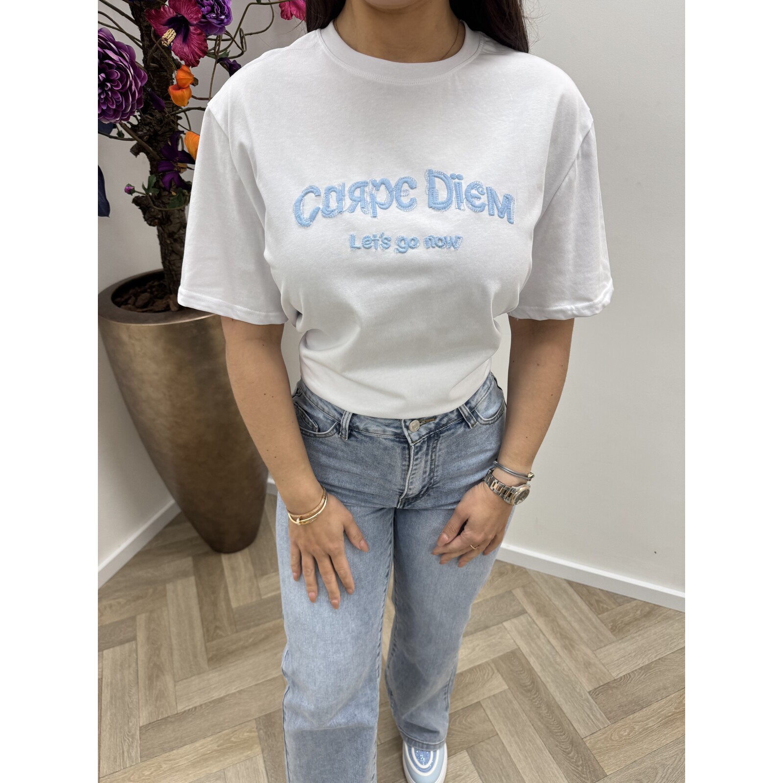 T-shirt CarpeDiem TE350 White