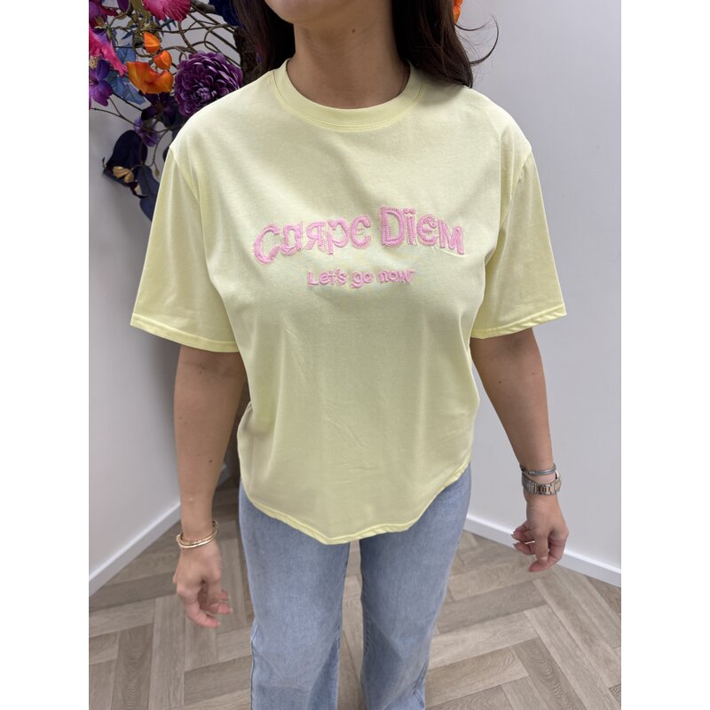 T-shirt CarpeDiem TE350 Yellow