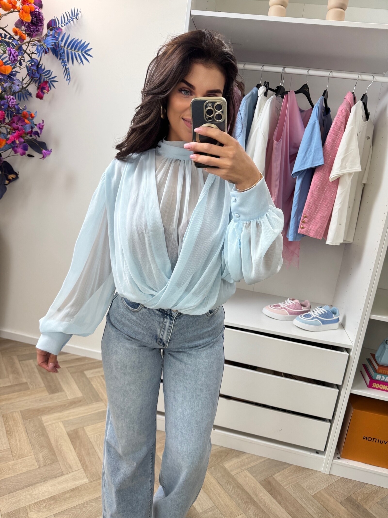 Blouse Hailey 7201 Light Blue