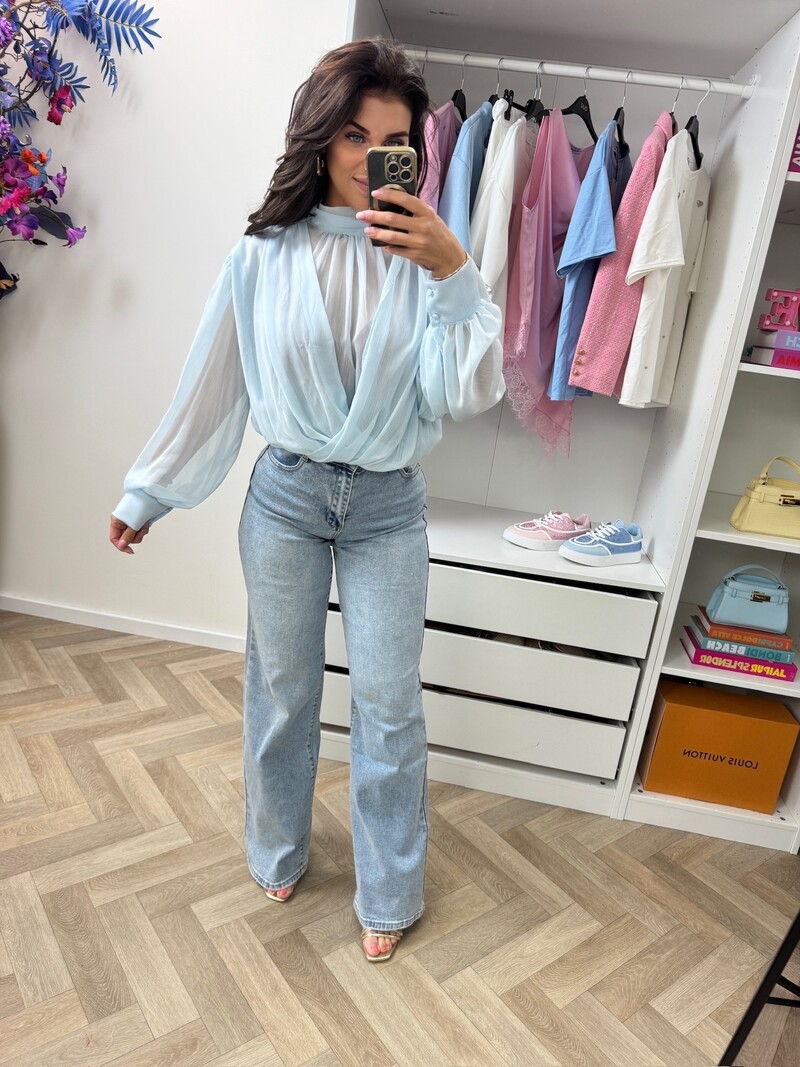 Blouse Hailey 7201 Light Blue