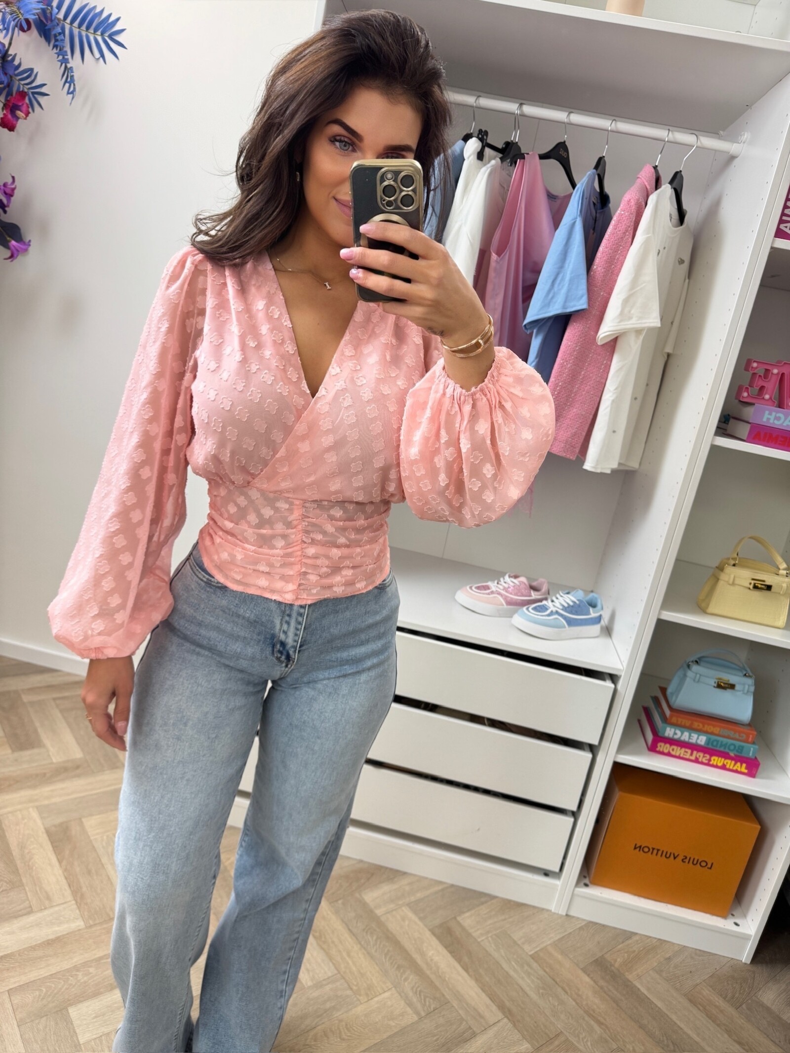 Blouse Bellie CY5413B Peach