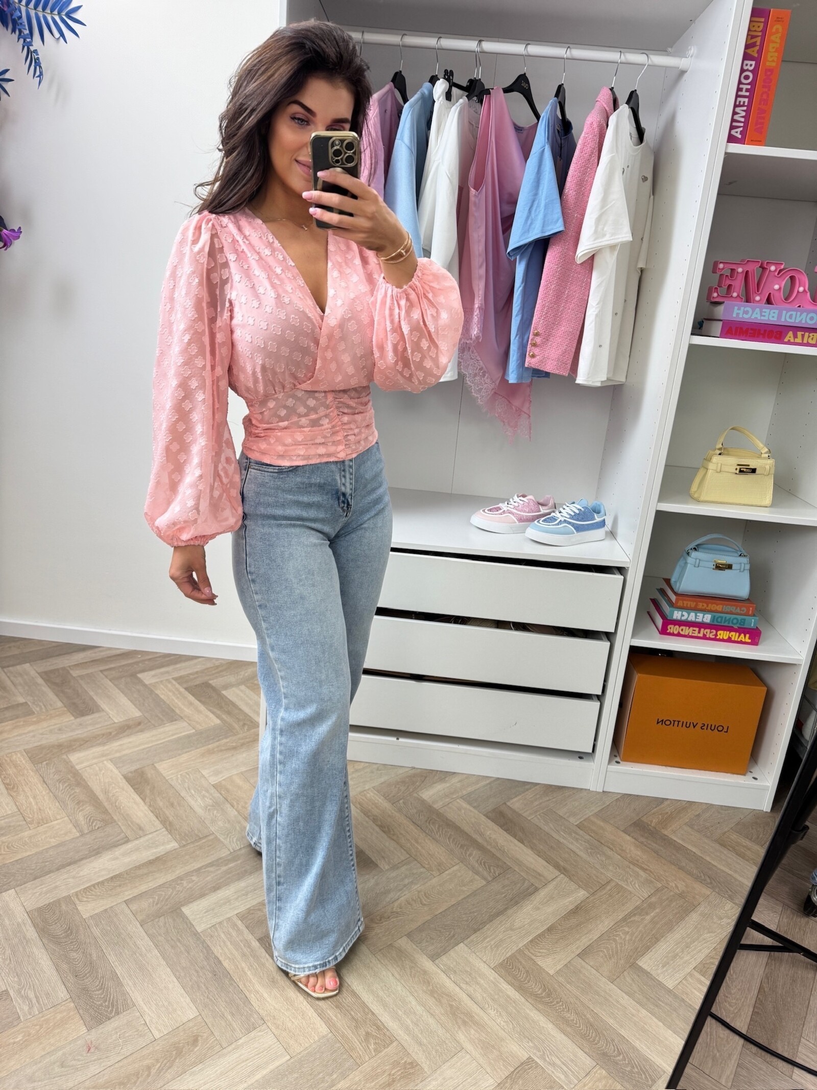 Blouse Bellie CY5413B Peach