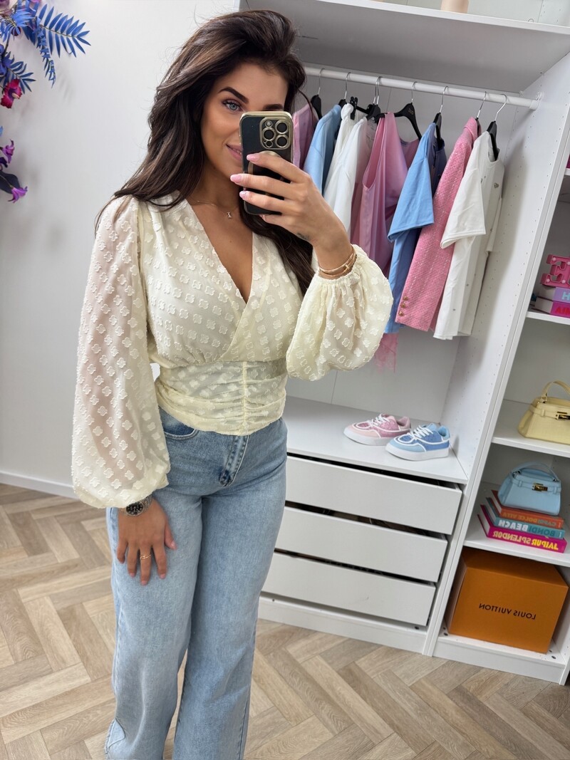 Blouse Bellie CY5413B Beige