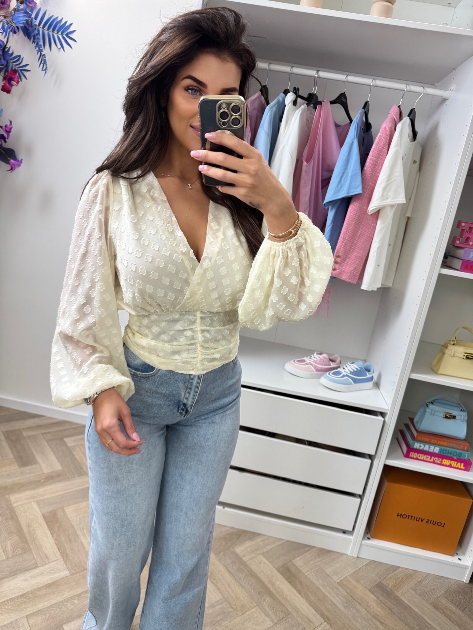 Blouse Bellie CY5413B Beige