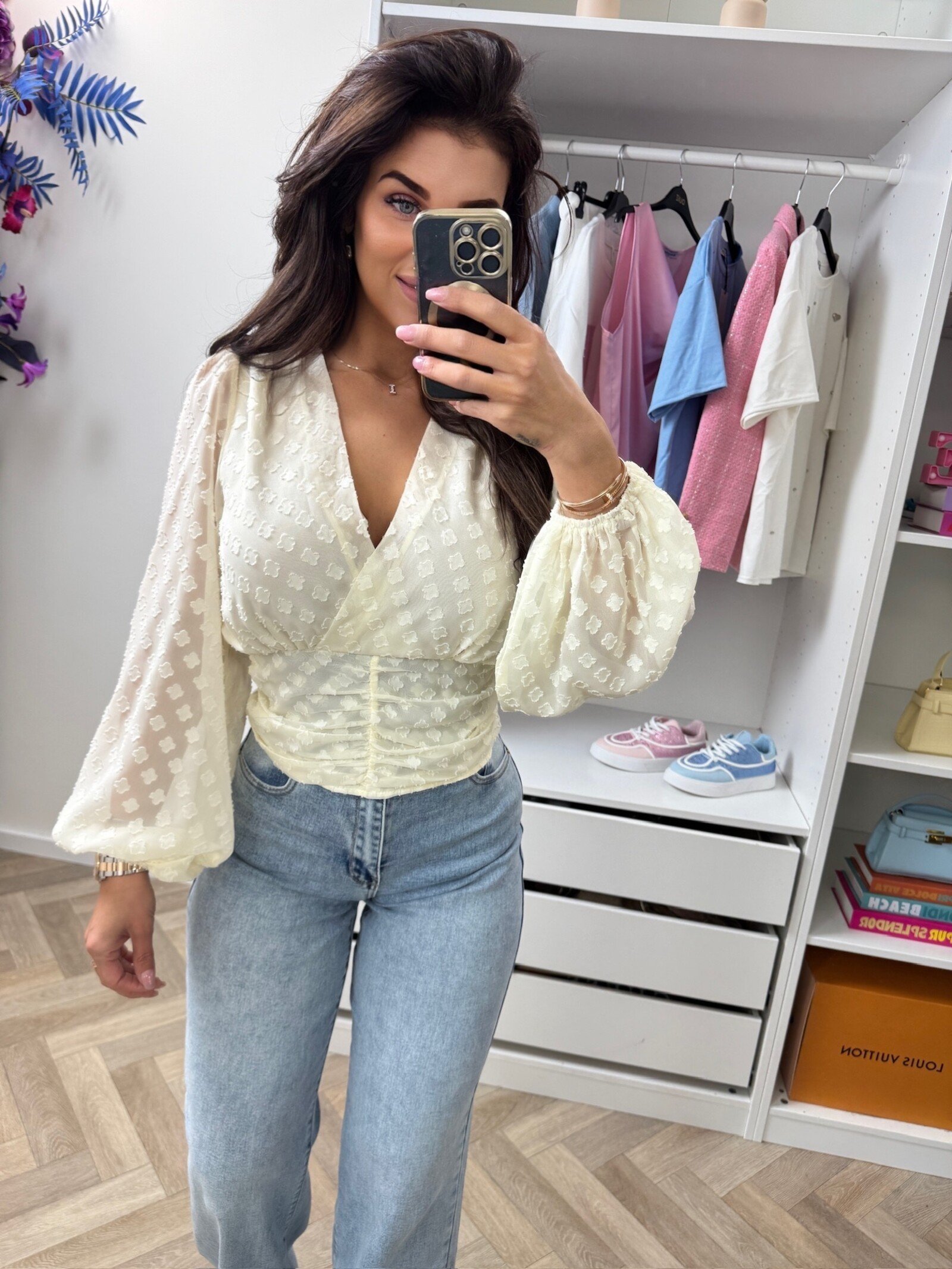 Blouse Bellie CY5413B Beige