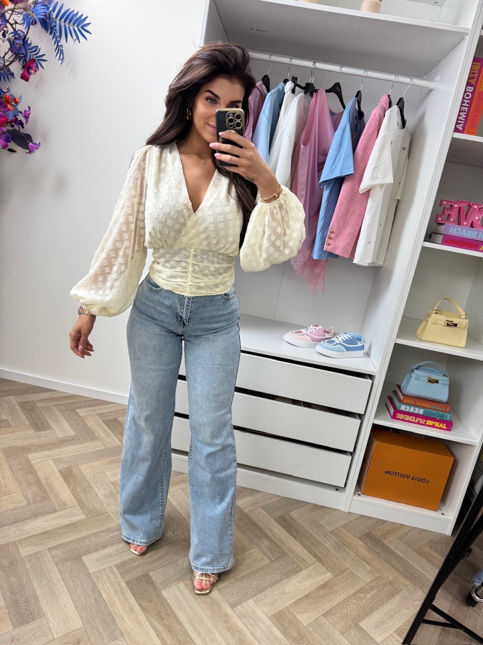 Blouse Bellie CY5413B Beige