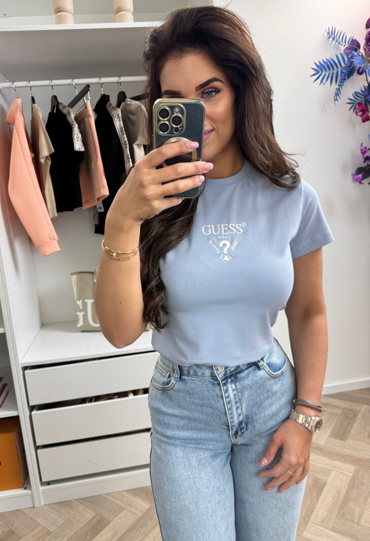 T-Shirt Colette Blue Guess 1240