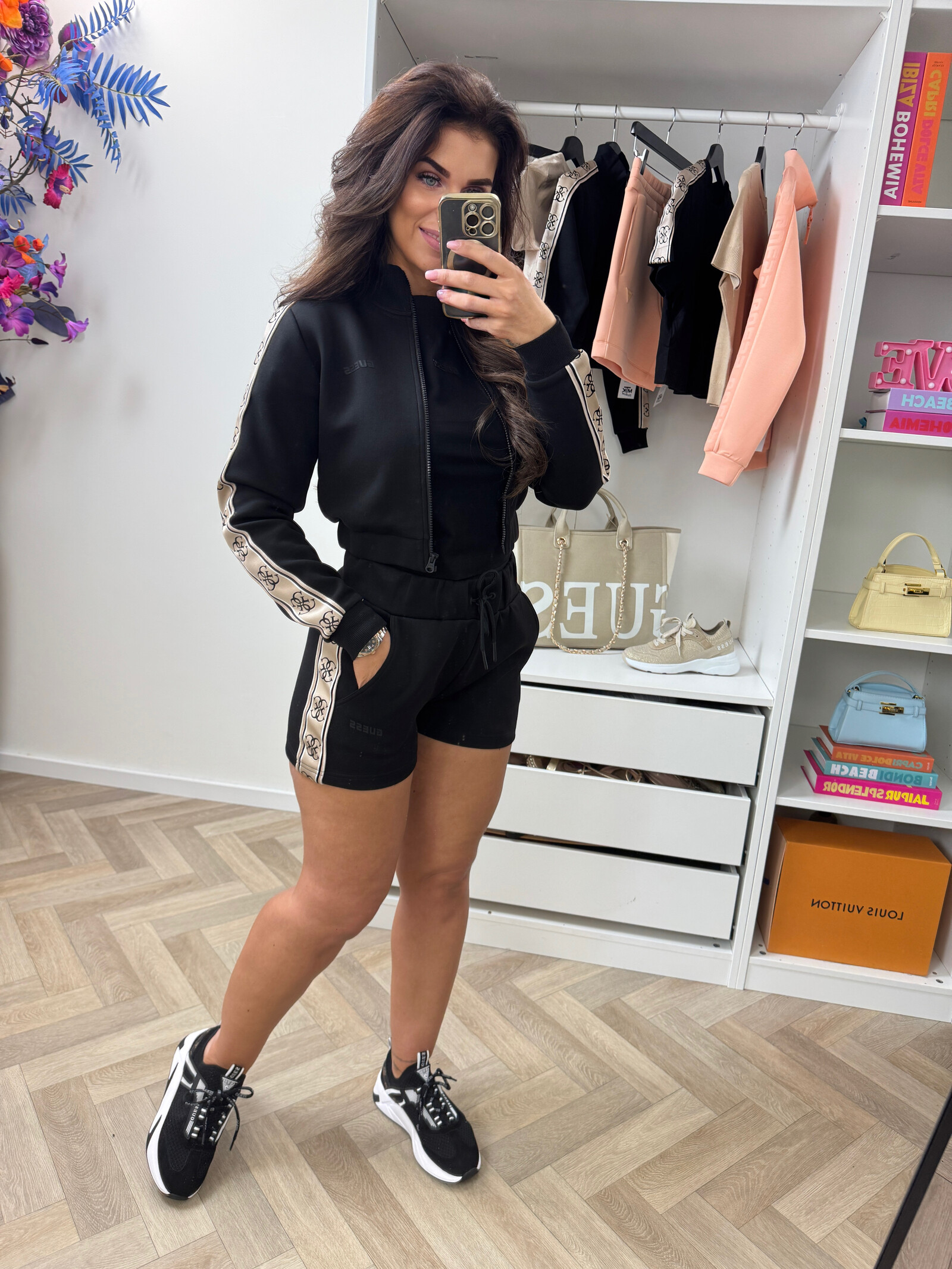 Guess Zip Jacket Britney black Guess 1252