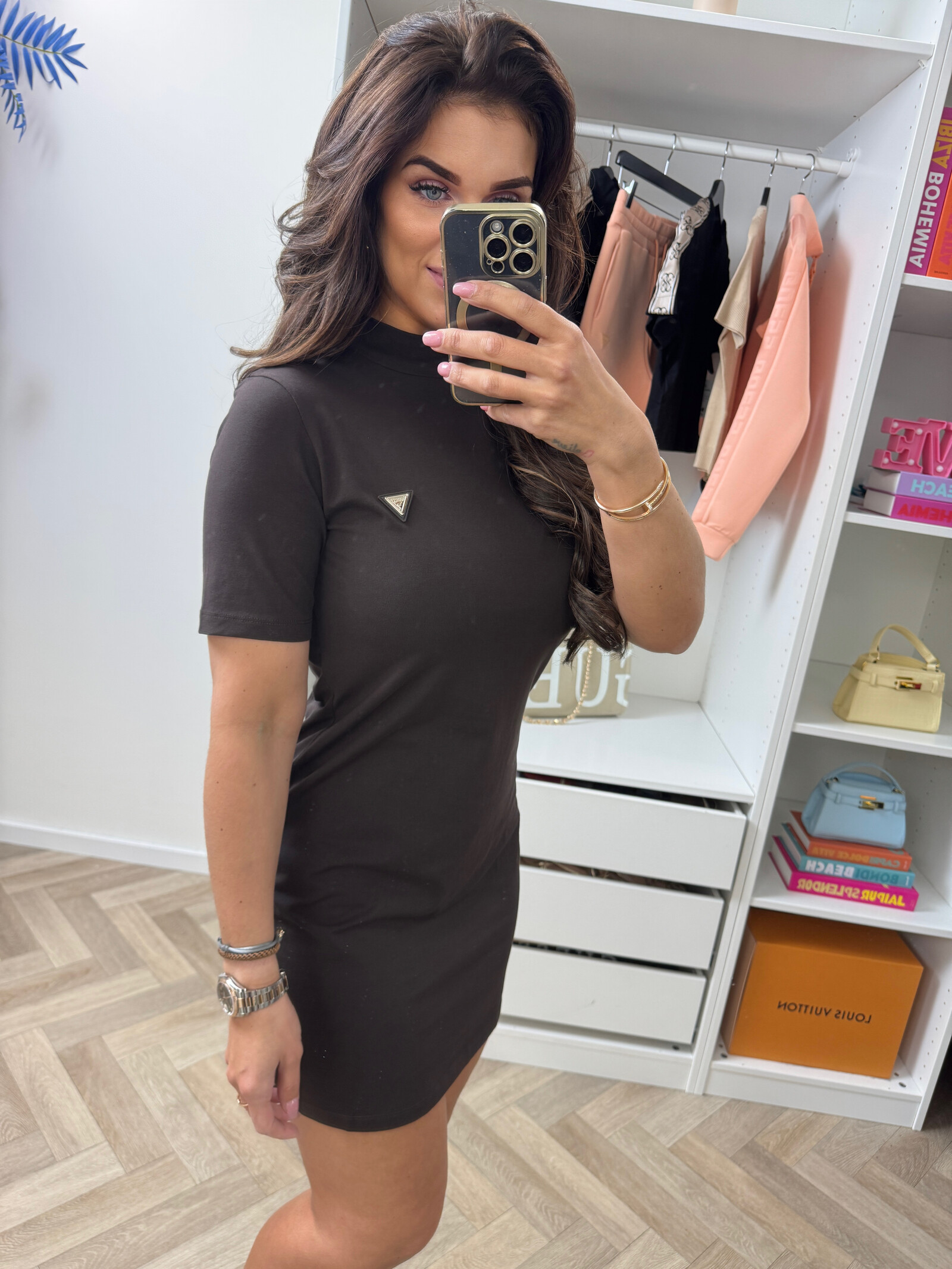 Guess Dress Sonia Coffee Guess 1245